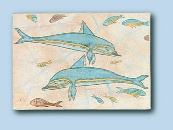 DOLPHINS FROM KNOSSOS [T505]
